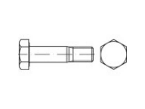 TOOLCRAFT 147084 HV-passkruer M30 110 mm Udvendig sekskant DIN 14399 Stål Varmegalvaniseret 1 stk