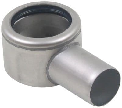 Blücher un.del40mm f/Waterline - Udløb: Ø40mm, vandret, Rustfrit stål: AISI304/EN1.4301