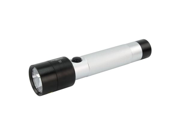 Ansmann 1600-0155, Hånd lommelygte, Aluminium, Sort, Aluminium, IPX4, LED, 1 Lampe( r) Aluminium, Sort
