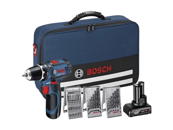 Bosch AKKUSKRUETRÆKKER GSR 12V-15 2X4AH M/ACC