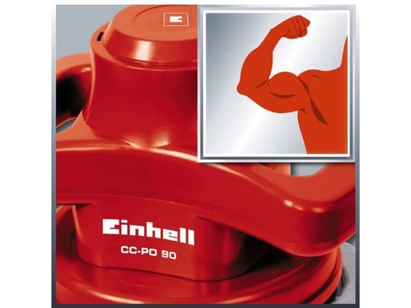 Einhell CC-PO 90, 2400 RPM, 90 W, Rød, 1,91 kg, AC