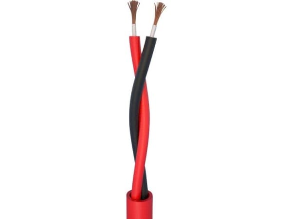 ELAN 70I145 Brandmeldekabler LSZH 2 x 1 mm² Rød 10 m