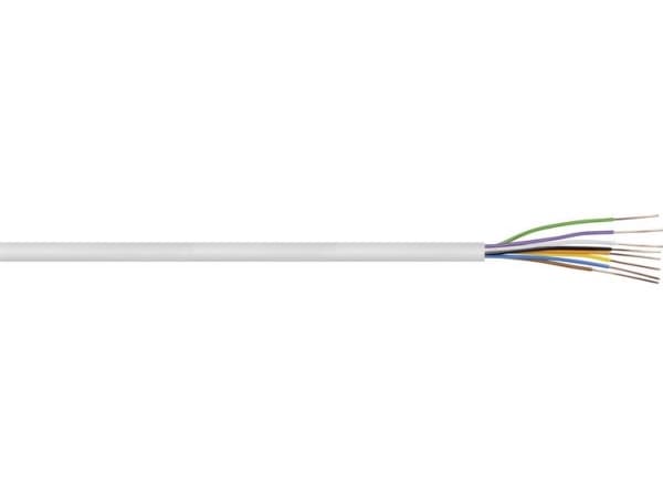 Kash 70I130 Dørklokkeslangeledning 3 x 2 x 0.8 mm² Hvid 10 m