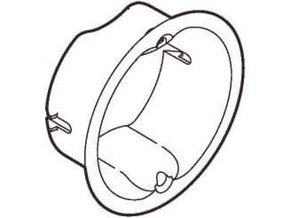 Tillbehör till tak- och vägglådor distansring 9-16 mm för PL-lådor