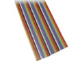 Miniatyrbilde 1 av 3: BKL Electronic 10120164/3 Fladkabler Rastermål: 1.27 mm 40 x 0.08 mm² Flerfarvet 3 m
