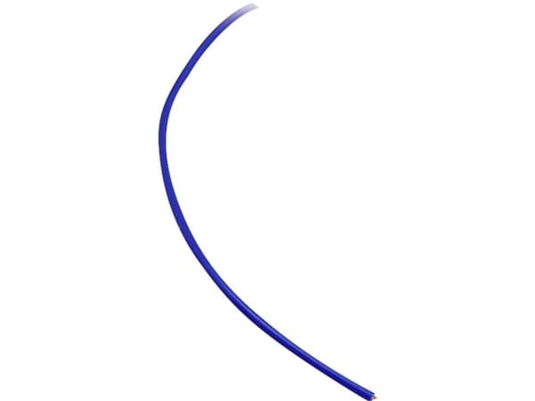 BKL Electronic 1501036 Wire LiY 1 x 0,22 mm² Blå 100 m