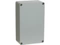 Pikkukuva 3 / 5: FIBOX Montageboks Korrosionsbestanding Aluminium 125x124x81 mm Grå RAL7001 IP 66 og IP 67 Tom