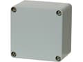 Pikkukuva 4 / 5: FIBOX Montageboks Korrosionsbestanding Aluminium 125x124x81 mm Grå RAL7001 IP 66 og IP 67 Tom