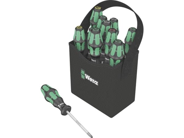 Wera Wera skrutrekkersett 2go 300 Phillips sporet Pozidriv Torx