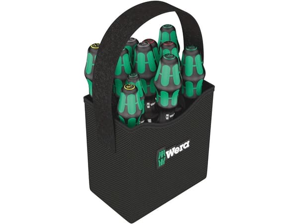 Wera Wera skrutrekkersett 2go 300 Phillips sporet Pozidriv Torx