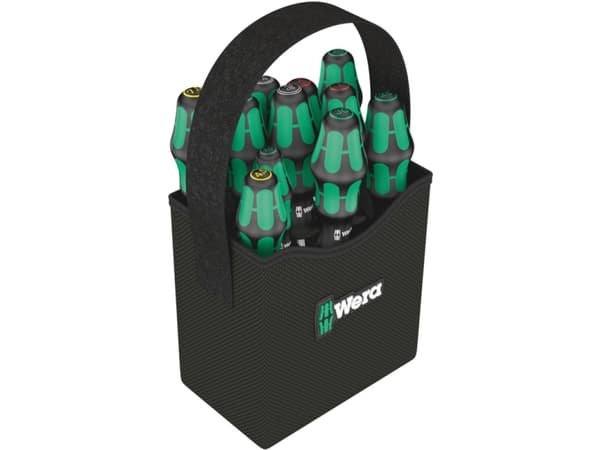 Wera Wera skrutrekkersett 2go 300 Phillips sporet Pozidriv Torx