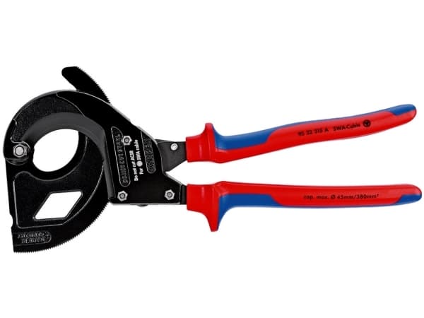 Knipex 95 32 315 A, Sidekutter, 4,5 cm, Stål, Blå, Rød, 315 mm, 800 g