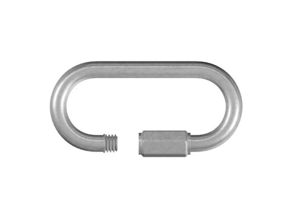 dörner + helmer 174140 Kædeled med skruer 4 mm Stål Galvaniseret 40 stk