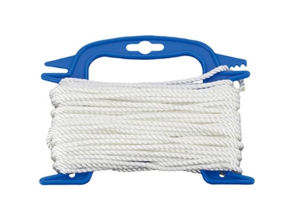 dörner + helmer 190301 Polyamidsladd (Ø x L) 4 mm x 20 m Vit