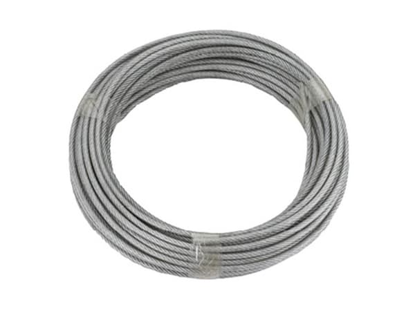 dörner + helmer 190384 Teräslanka galvanoitu (Ø x L) 4 mm x 20 m Harmaa