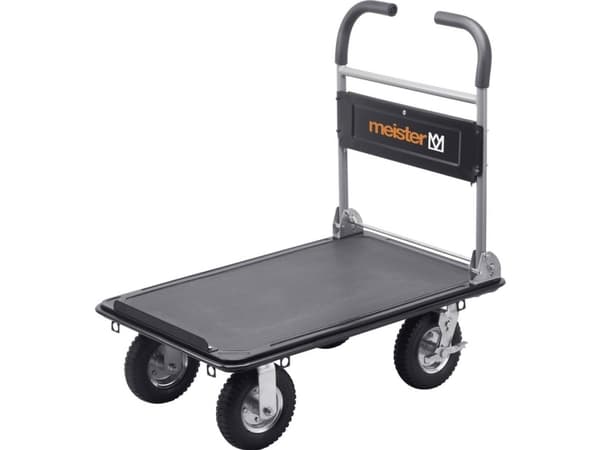 Meister Werkzeuge 8985700 Platformsvogn sammenklappelig Stål Bæreevne (max.): 300 kg