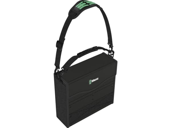 Wera Tools 2go 2, svart, grön, vattentät, 330 mm, 115 mm, 335 mm