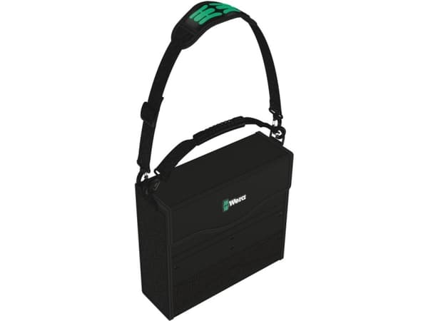 Wera Tools 2go 2, svart, grön, vattentät, 330 mm, 115 mm, 335 mm