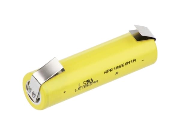 XCell EVE18650+LFU Special-batteri 18650 U-loddefane LiFePO 4 3.3 V 1100 mAh