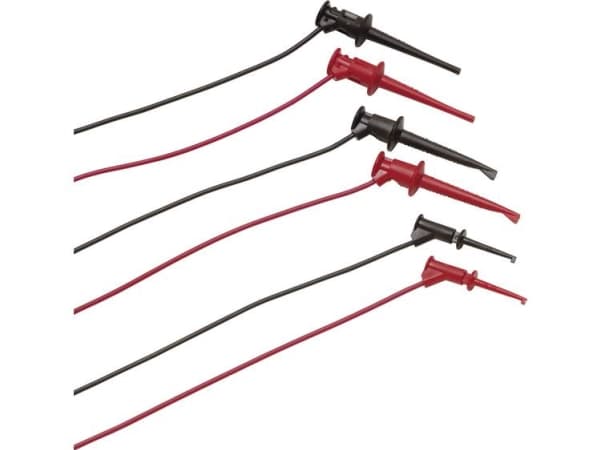 Fluke TL970, Testkabel, Svart, Röd, 3 styck