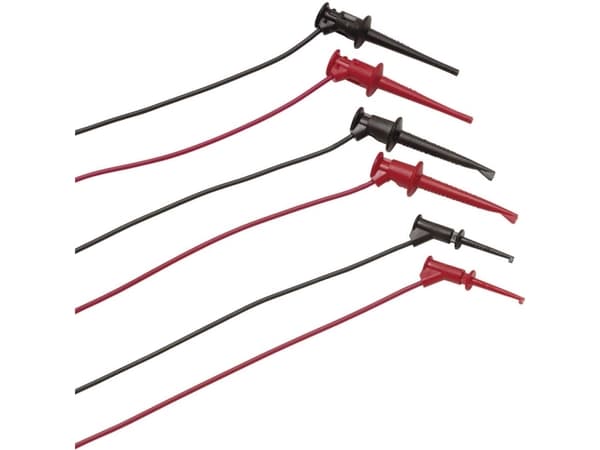 Fluke TL970, Testkabel, Svart, Röd, 3 styck