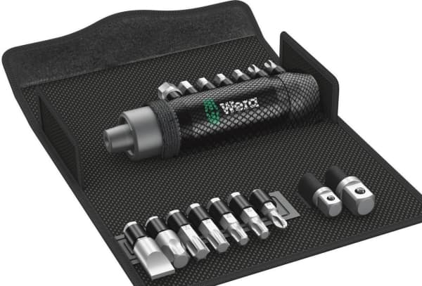 Wera 05072017001, 16 stykker, Hex (metrisk), Philips, Torx, PH 2, PH 3, PH 4, 2,5,6,7,8 mm, TX30, TX40, TX45, TX50, CE, GS, DVE