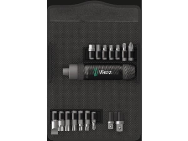 Wera 05072017001, 16 stykker, Hex (metrisk), Philips, Torx, PH 2, PH 3, PH 4, 2,5,6,7,8 mm, TX30, TX40, TX45, TX50, CE, GS, DVE