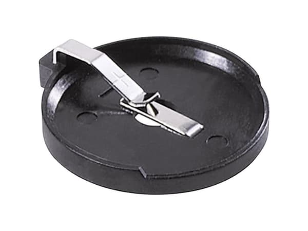 MPD BH3000 Knapcelleholdere 1x BR 3032 Horisontal, Gennemstikningsmontage THT (L x B x H) 37 x 33 x 15 mm