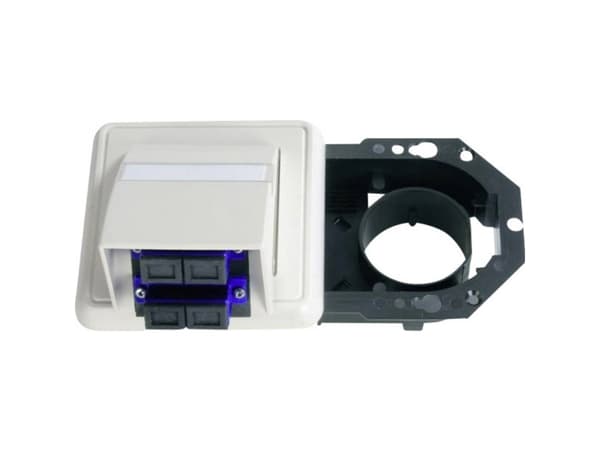Telegärtner H02051C0058 Burk Alpine White 1 st