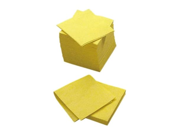 Alt mulig klude Cleanline gul 38x38cm,10stk pr pakkerissa