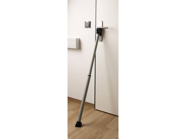 Olympia dørklo TK 100, aluminium, sort, 40 mm, 40 mm, 710 mm, 1 kg