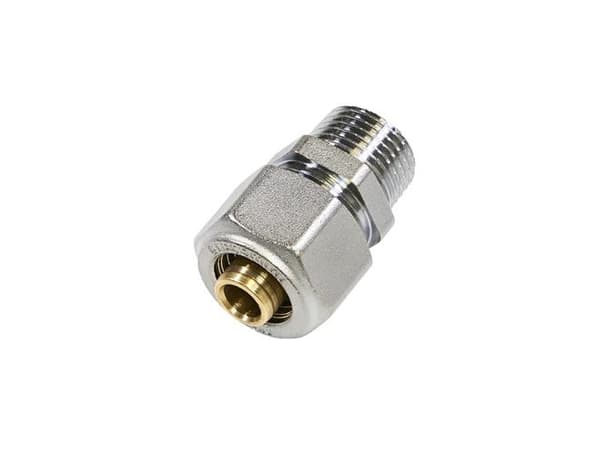 Siirtokappale punainen 16 mm X 1/2" nippeli