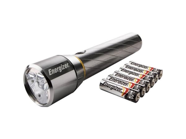 Taskulamppu Energizer Vision HD, metallia, 6 AA-paristoa