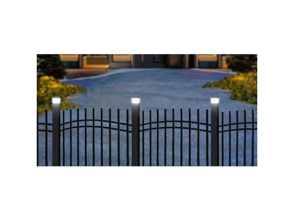 GreenBlue LED-aurinkopylväsvalaisin 60 * 40 kirjekuori katos (GB125)