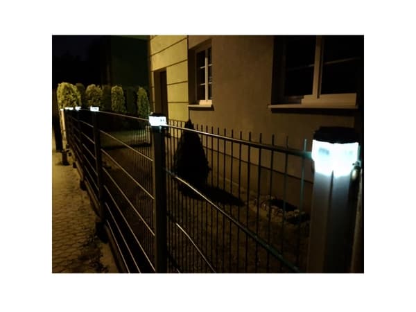 GreenBlue LED-aurinkopylväsvalaisin 60 * 40 kirjekuori katos (GB125)