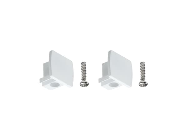 Paulmann 954.97, Montering Sett, Tak, Rustfritt stål, Hvit, Plast, 21 mm, 13 mm Rustfritt stål, Hvit