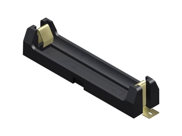 Keystone Electronics 1020 Batteriholder 1 R03 (AAA) Surface mounting SMD (L x B x H) 62 x 13 x 11 mm
