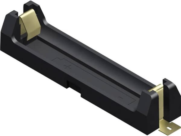 Keystone Electronics 1020 Batteriholder 1 R03 (AAA) Surface mounting SMD (L x B x H) 62 x 13 x 11 mm