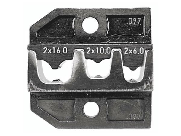 Rennsteig Werkzeuge 624 097 3 0 Krympinsats Kabelsko 6 till 16 mm² Lämplig för märket Rennsteig Werkzeuge PEW 12