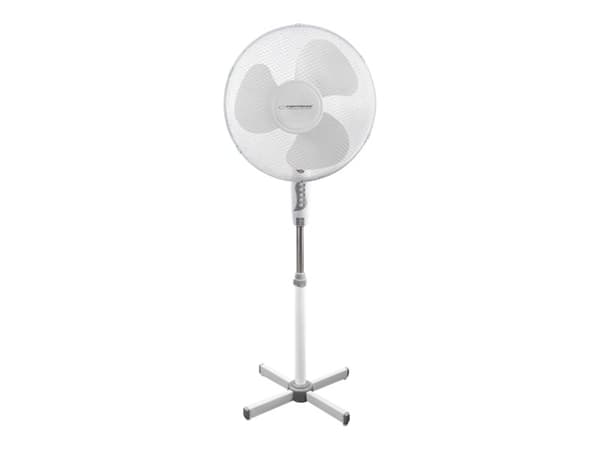 Esperanza EHF001WW, Kotitaloustuuletin lavoilla, Valkoinen, Lattia, 40 cm, Painikkeet, II