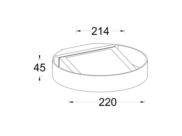 Vegglampe Solcellelampe GrønnBlå GB130