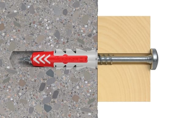 Fischer universalpinne DuoPower 10x80 2K plastpakke på 25 (pakke med 25) (538242)