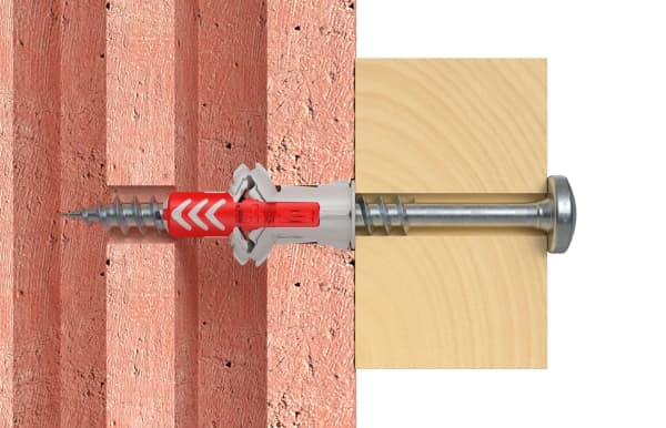 Fischer universalpinne DuoPower 10x80 2K plastpakke på 25 (pakke med 25) (538242)