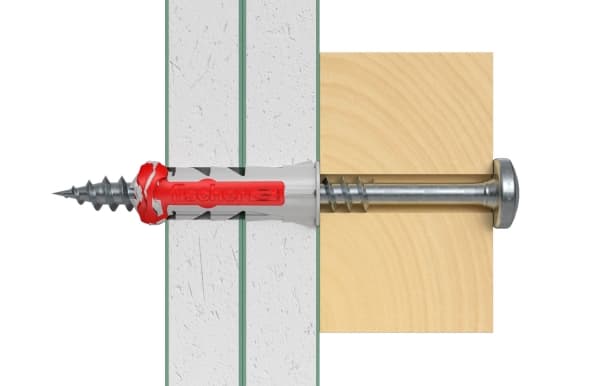 Fischer universalpinne DuoPower 10x80 2K plastpakke på 25 (pakke med 25) (538242)