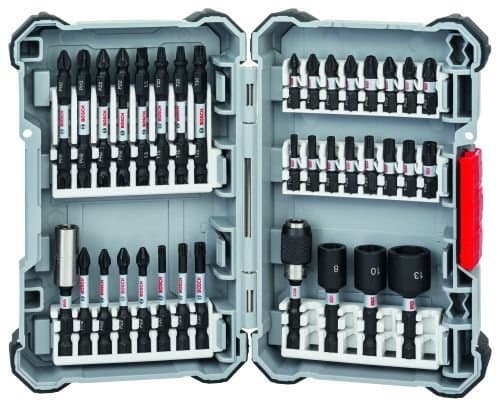 Bosch - Skruvmejselbitsats - 36 delar - torx, phillips, pozidriv, slot - längd: 50 mm, 25 mm, 60 mm