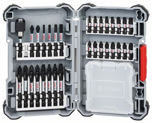 Bosch Impact Control - Spissett for skrutrekker - 31 deler - torx, phillips, pozidriv, slot - lengde: 50 mm, 25 mm, 60 mm