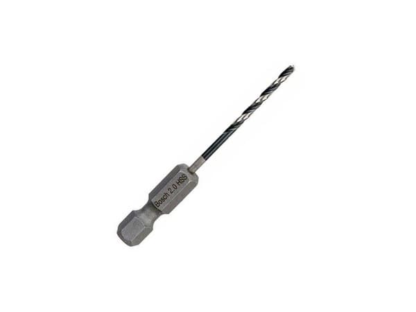 Bosch Tillbehör 2608577045 Metallspiralborr 2 mm Totallängd 60 mm DIN 338 1 st