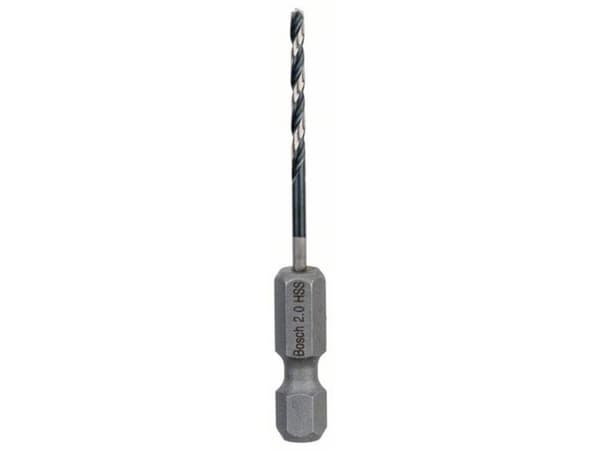 Bosch Tillbehör 2608577045 Metallspiralborr 2 mm Totallängd 60 mm DIN 338 1 st