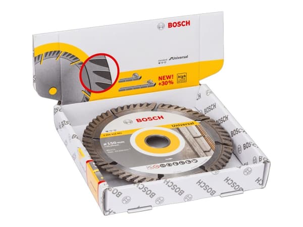 Bosch DIAMANTSKIVE STD UNIV 150X22,23MM 10 STK