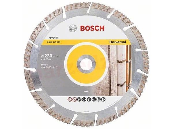 Bosch DIAMANTSKIVE STD UNIVERSAL 230X22,23MM
